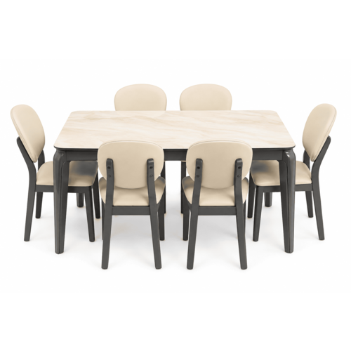 BT-A351 DINING SET (1+6) 1300X800M D/TABLE
